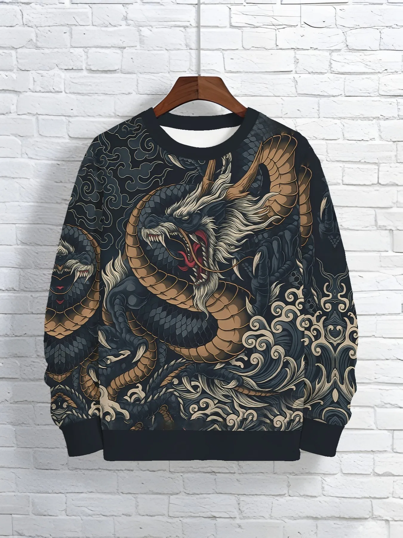 Sweatshirt Unisex Trendy Motif - Fashion Street Night ulasan dan harga
