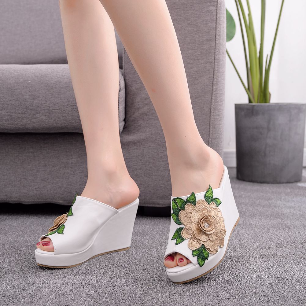 Sandal Wanita Model Bunga, Ope - Queen Street Fashion ulasan dan harga