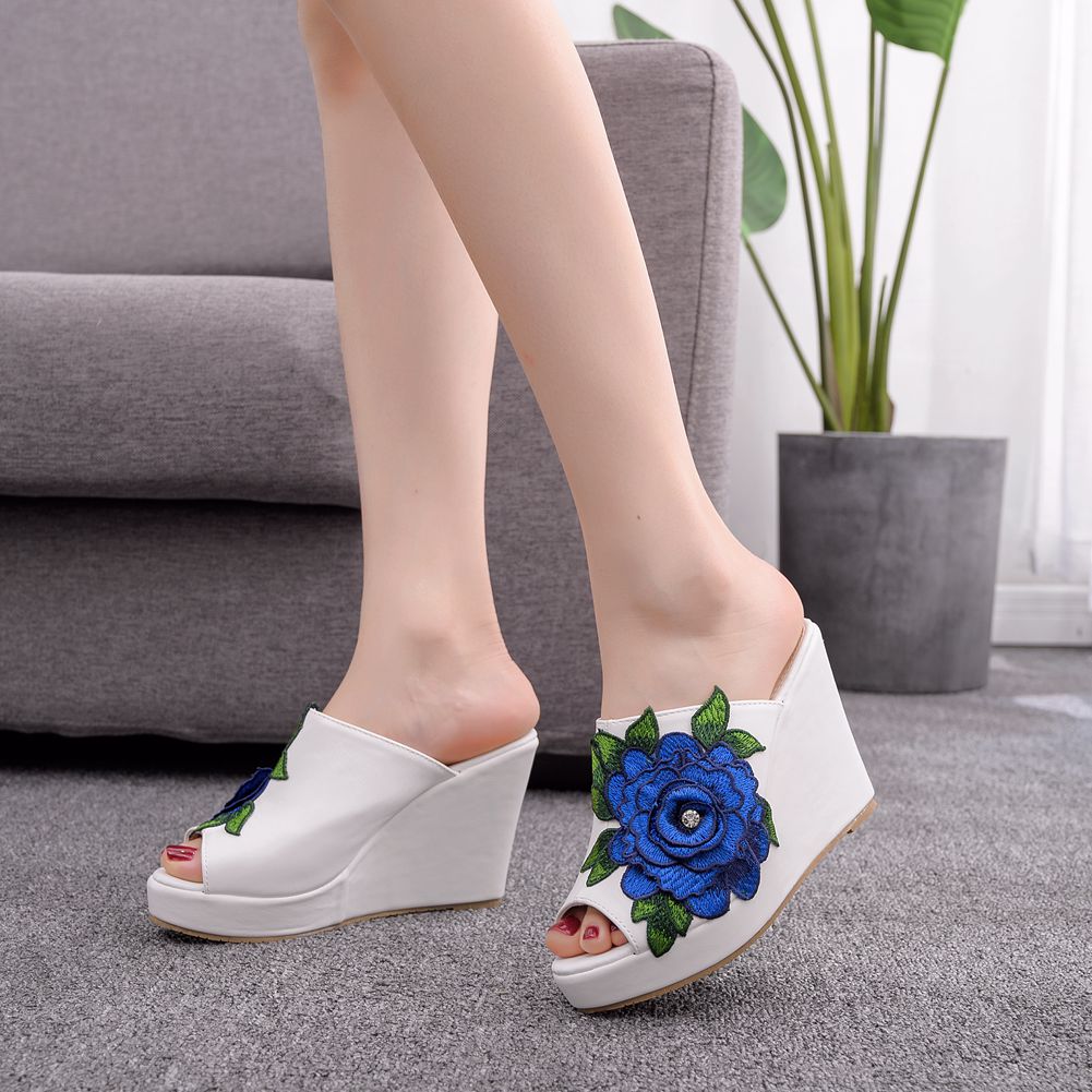 Sandal Wanita Model Bunga, Ope - Queen Street Fashion ulasan dan harga