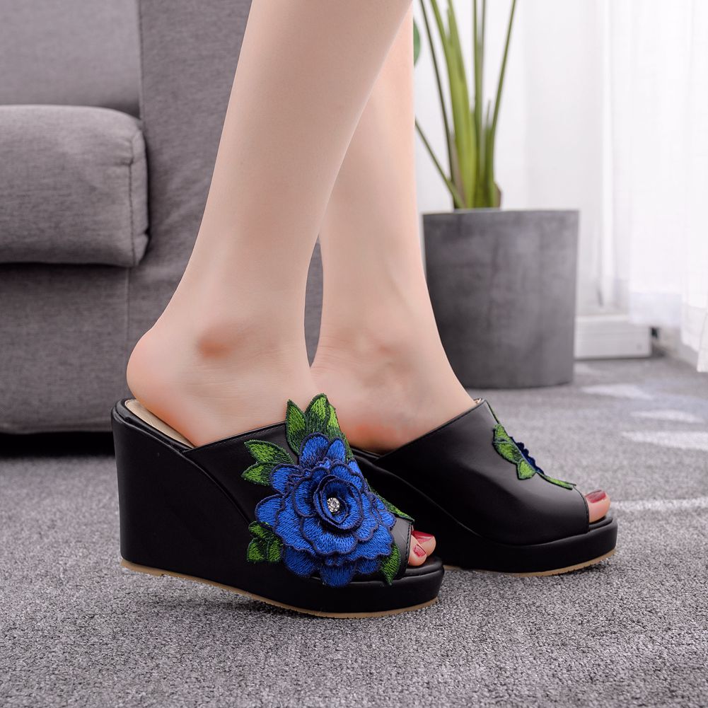 Sandal Wanita Model Bunga, Ope - Queen Street Fashion ulasan dan harga