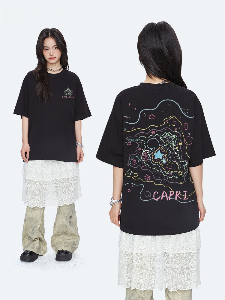 Capricorn Graffiti Night, Kaos - Fashion Street Night ulasan dan harga